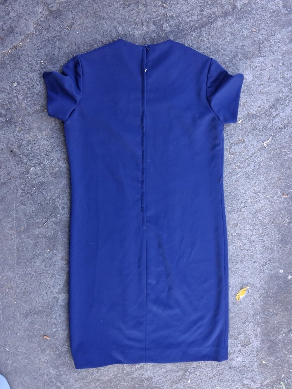 Vintage 1960s J Mini Shift Dress Mod Groovy Size M? Bowling dress. :) - Picture 8 of 9